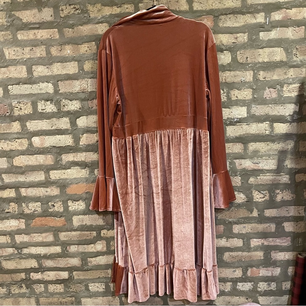 Velour MISSLOOK Robe Cardigan Jacket - Picture 4 of 5